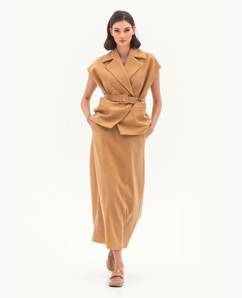 Комплект: жилет и юбка